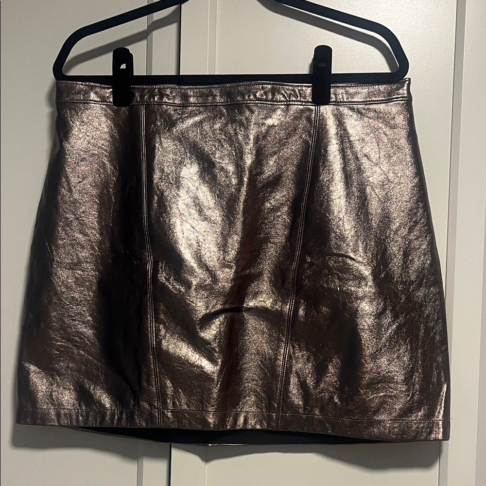 Abercrombie Metallic Skirt
